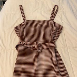 Pull & Bear Gingham Dress